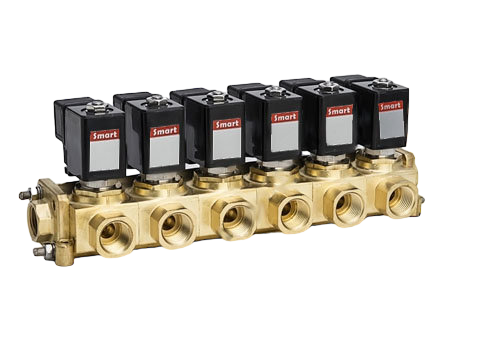 Клапан электромагнитный SMART SM88636 DN10 G1/2" 6хG1/2"