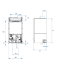 Газовый настенный конденсационный котёл Wolf CGB-2-55