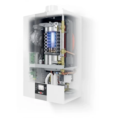 Газовый настенный конденсационный котёл Wolf CGB-2-38