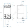 Газовый настенный конденсационный котёл Wolf CGB-2-38