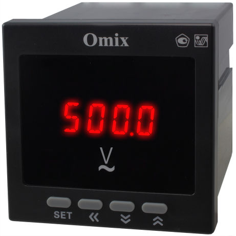 Вольтметр однофазный щитовой с аналоговым выходом Omix V1-1-I420-N2